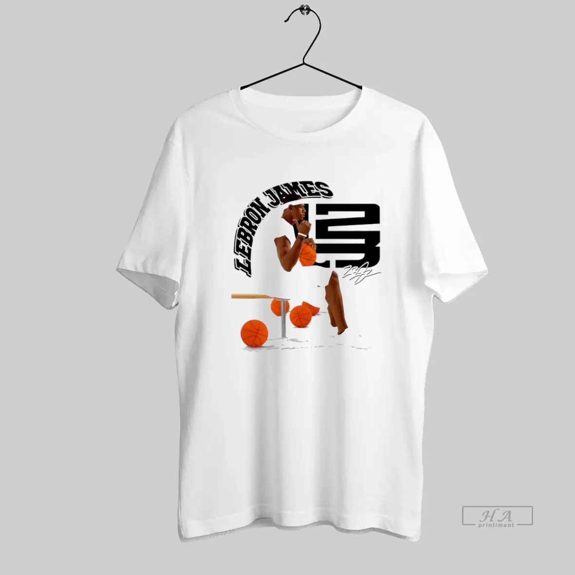 Official Lebron James Number 23 Signature Inspire Graphic T Shirt