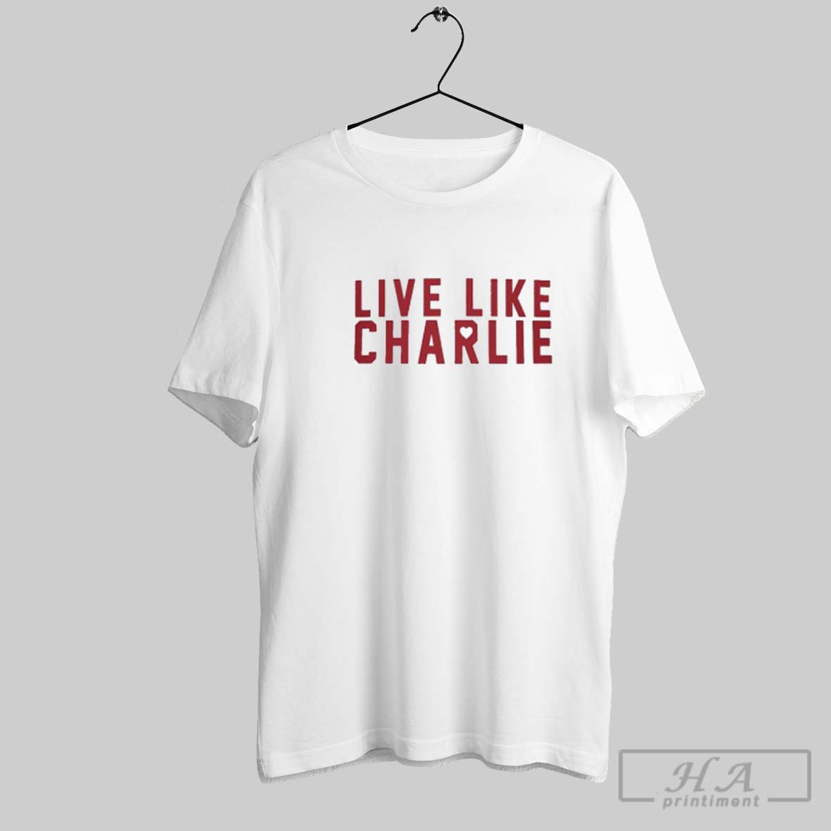 Official Live Like Charlie Kirk Shirt
