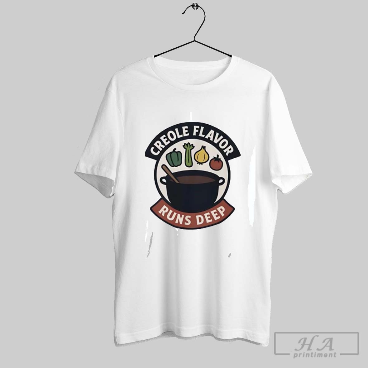 Official Louisiana Creole Flavor Runs Deep Tee Shirt