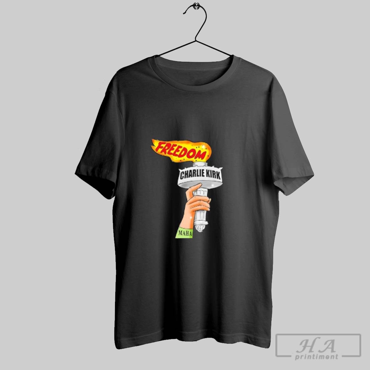 Official Maha Charlie Kirk Freedom Torch Shirt
