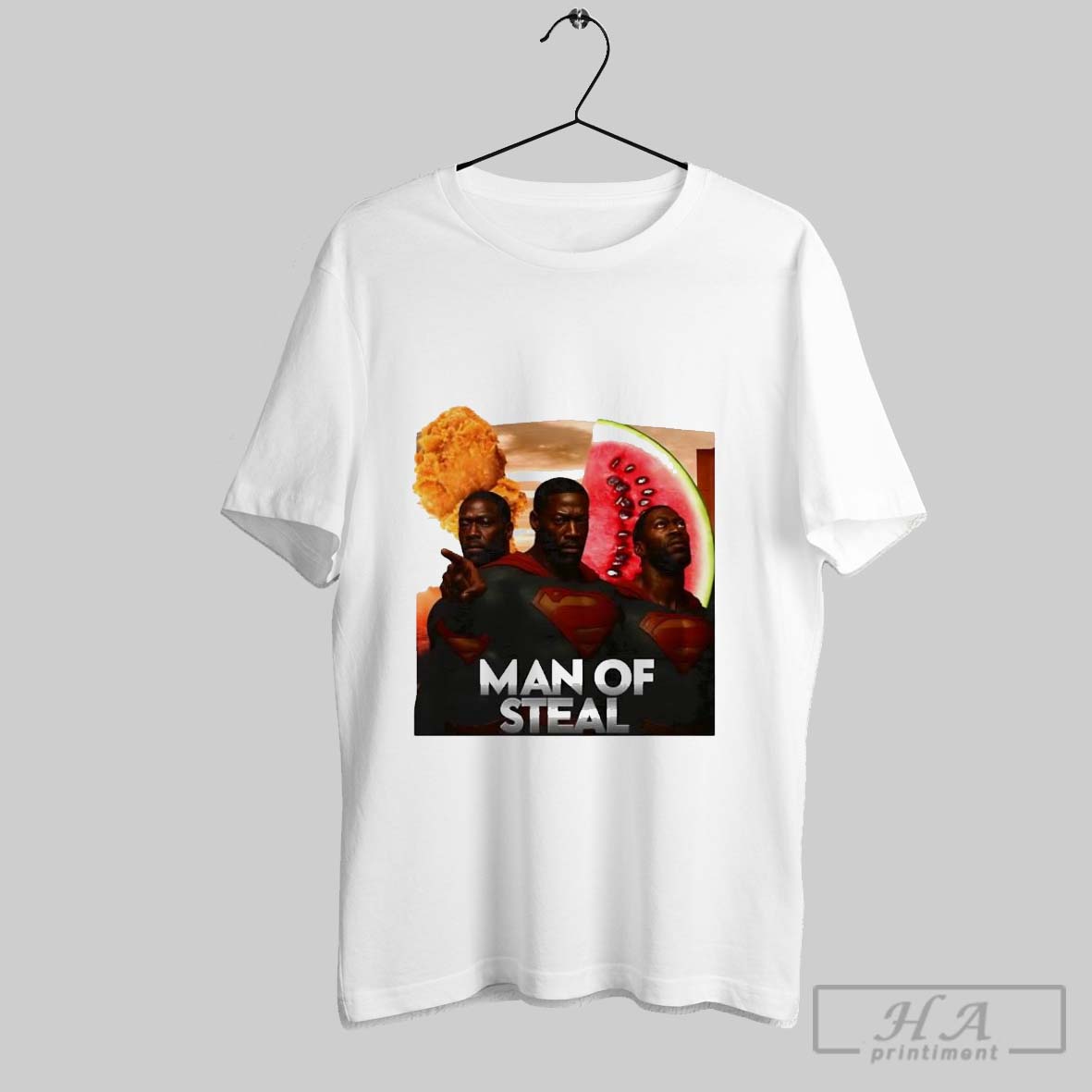 Official Man Of Steal Superman Meme Tee Shirt