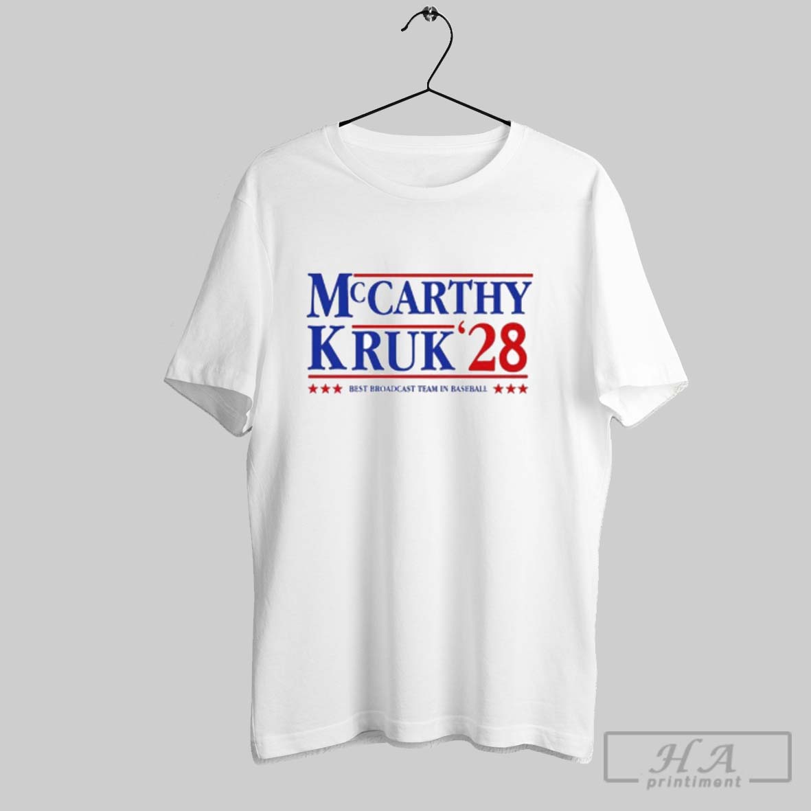Official Mccarthy And Kruk 24 Best Broadcast Team In Baseball Shirt