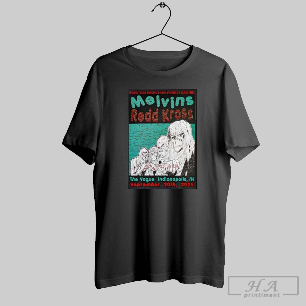 Official Melvins And Redd Kross The Vogue In Indianapolis In Sep 20 2025 Shirt