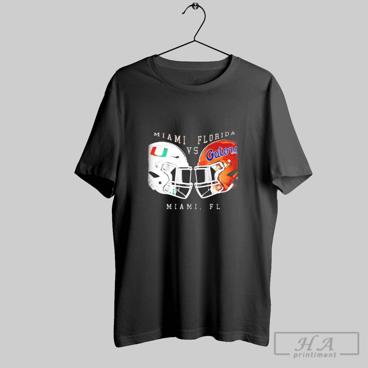 Official Miami Hurricanes Vs Florida Gators Head To Head Shirt