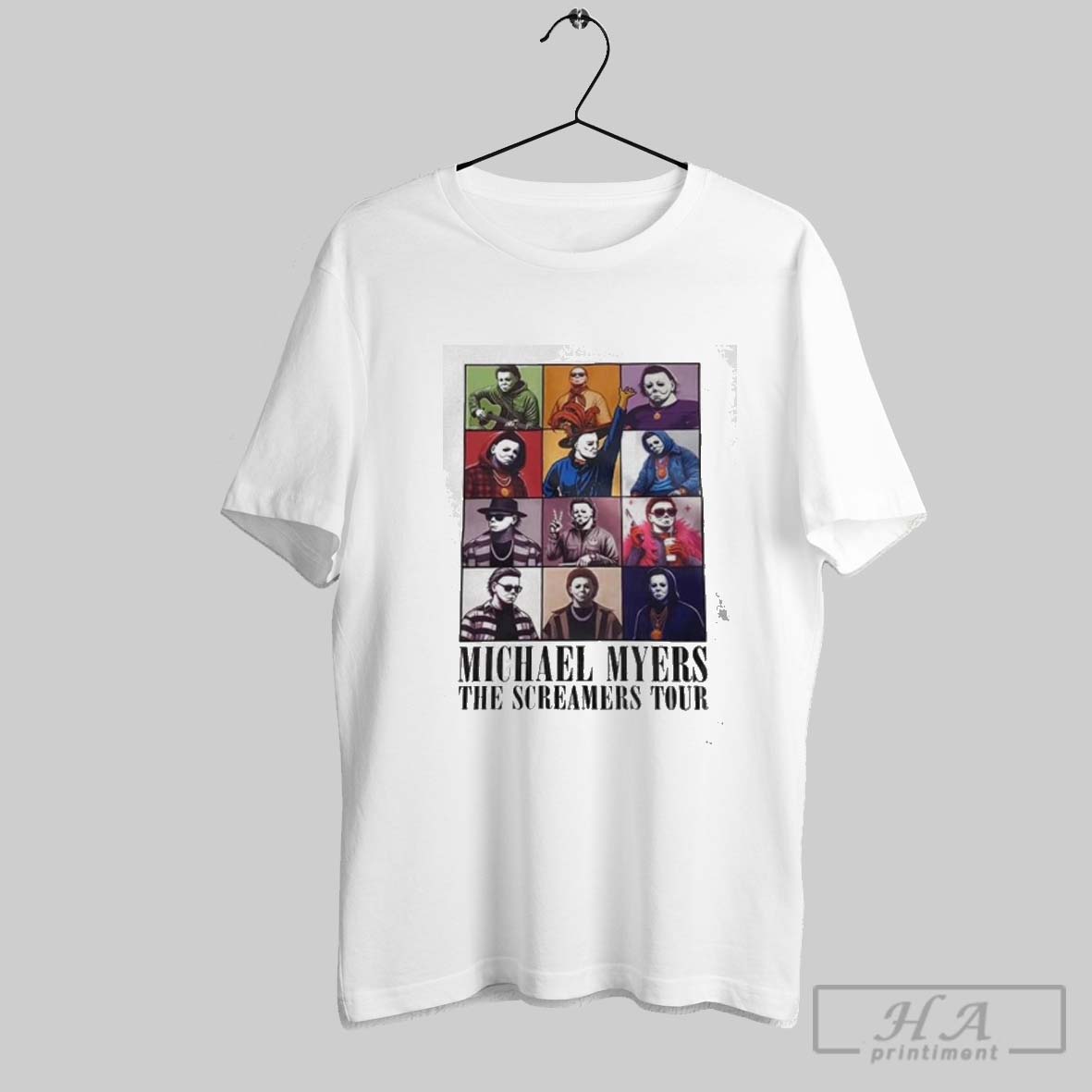 Official Michael Myers The Screamers Tour Funny Michael Myers Halloween 2025 Shirt