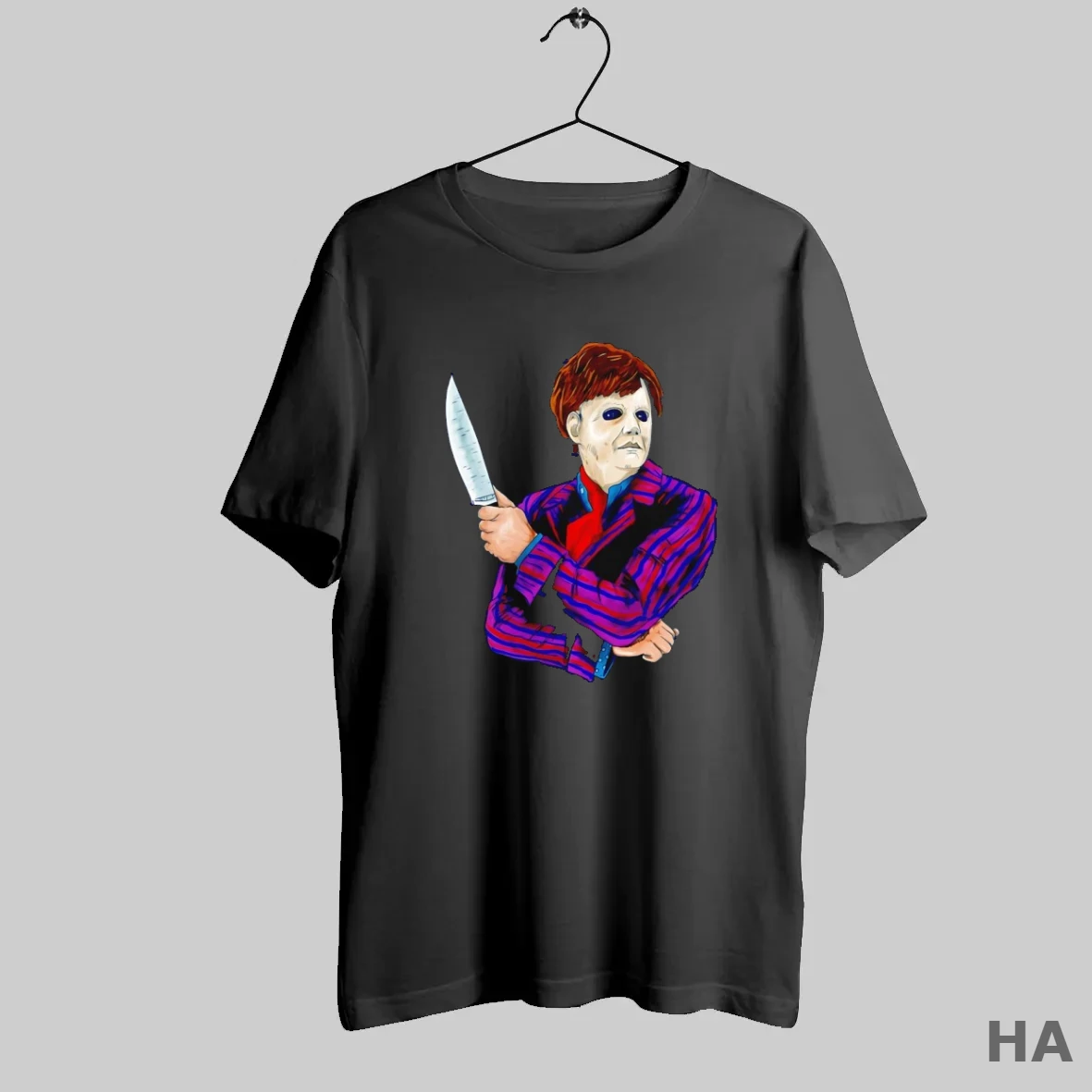 Official Michael Myers X Austin Powers Halloween T Shirt
