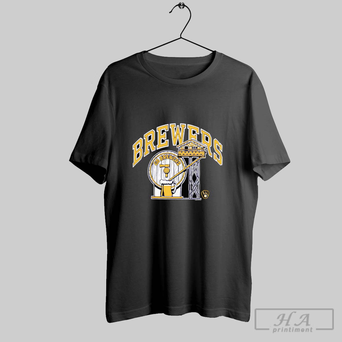 Official Milwaukee Brewers Hyper Local Refresh Tee Shirt
