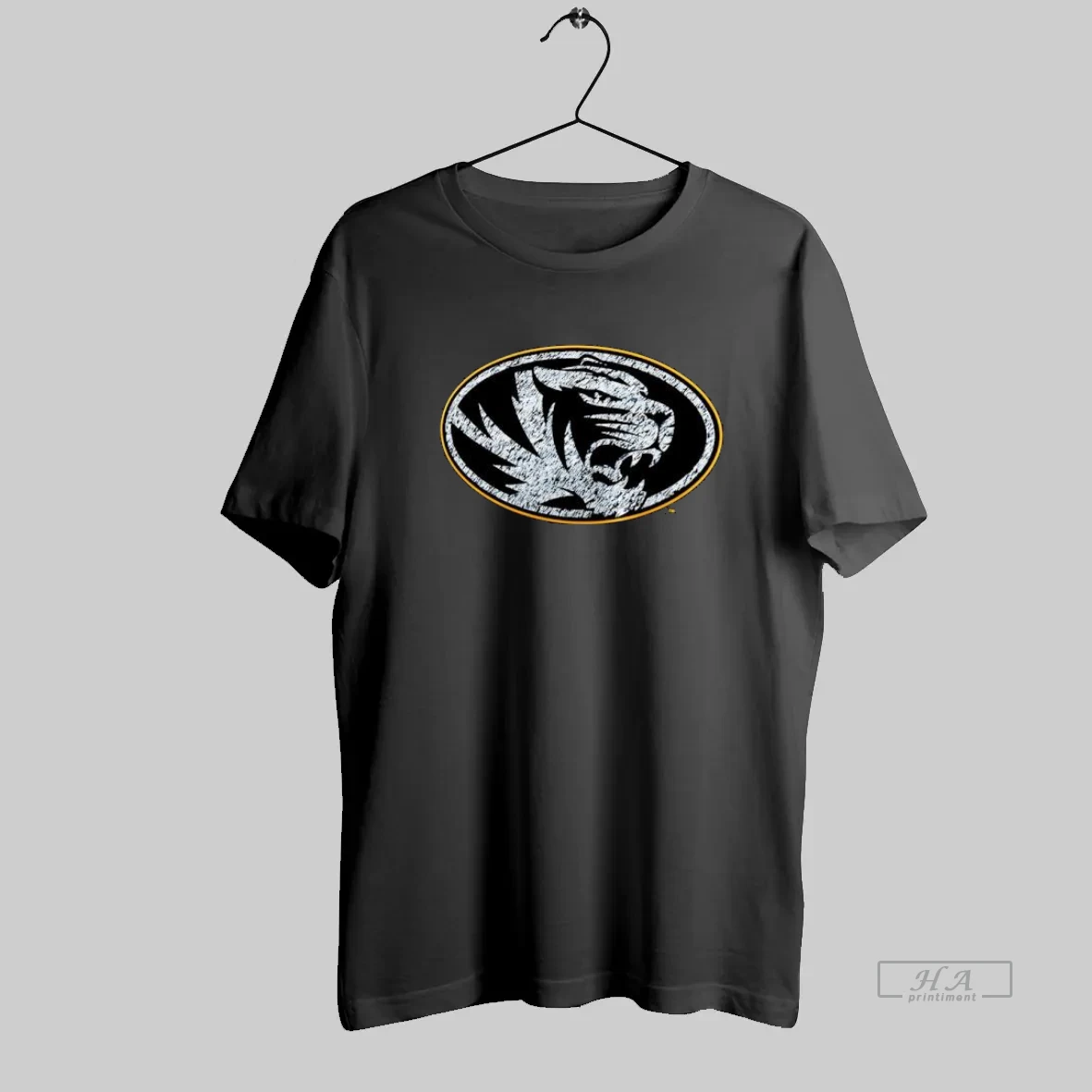 Official Mizzou University Of Missouri Tigers Logo Retro T Shirt