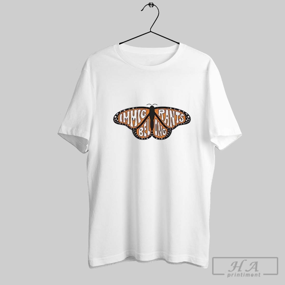 Official Monarch Butterfly Immigrants Belong Shirt