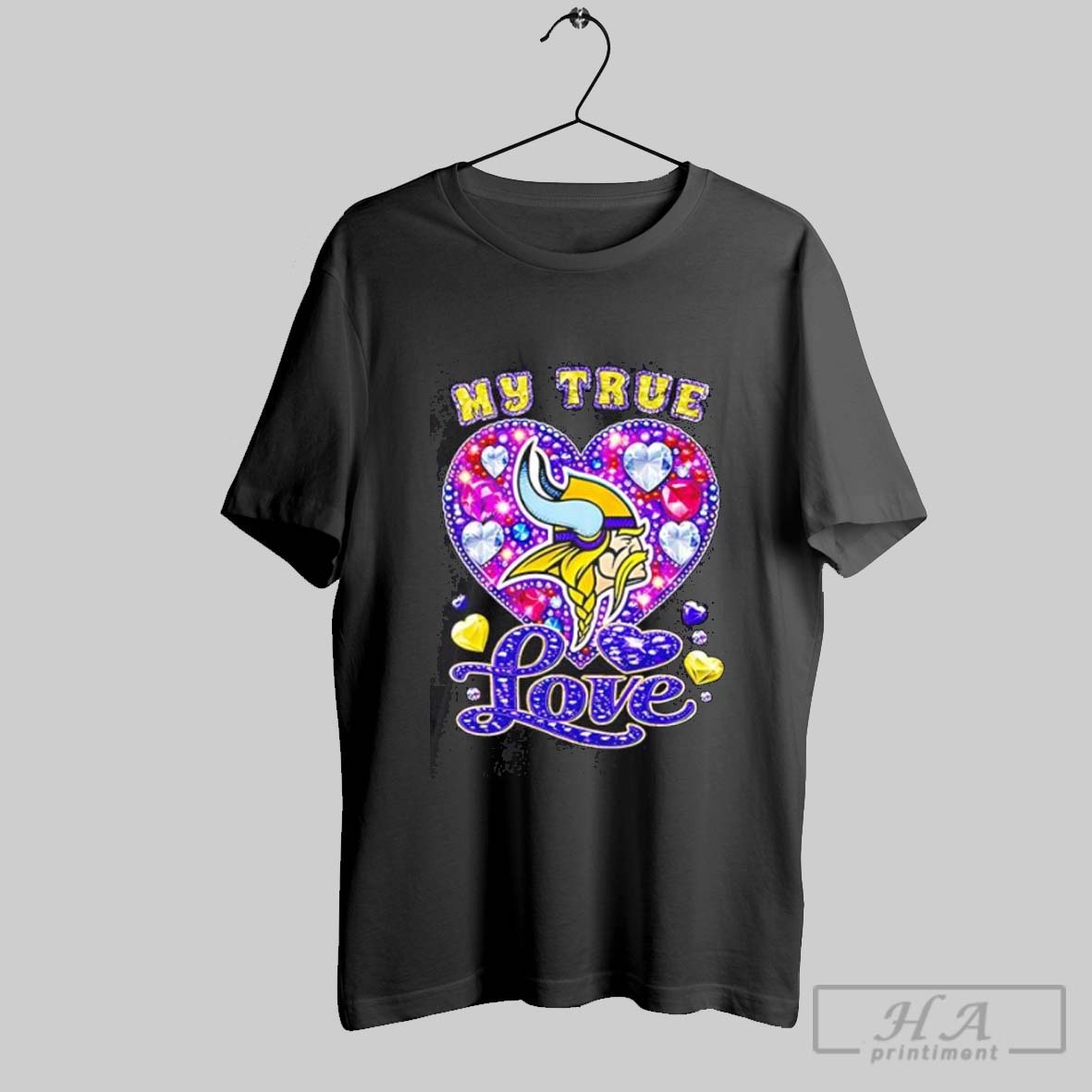 Official My True Love Minnesota Vikings Twinkle Shirt Hoodie Sweater Longsleeve And V Neck