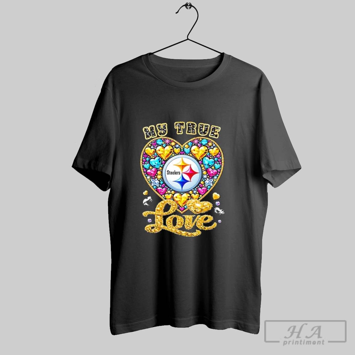 Official My True Love Pittsburgh Steelers Twinkle Shirt Hoodie Sweater Longsleeve And V Neck