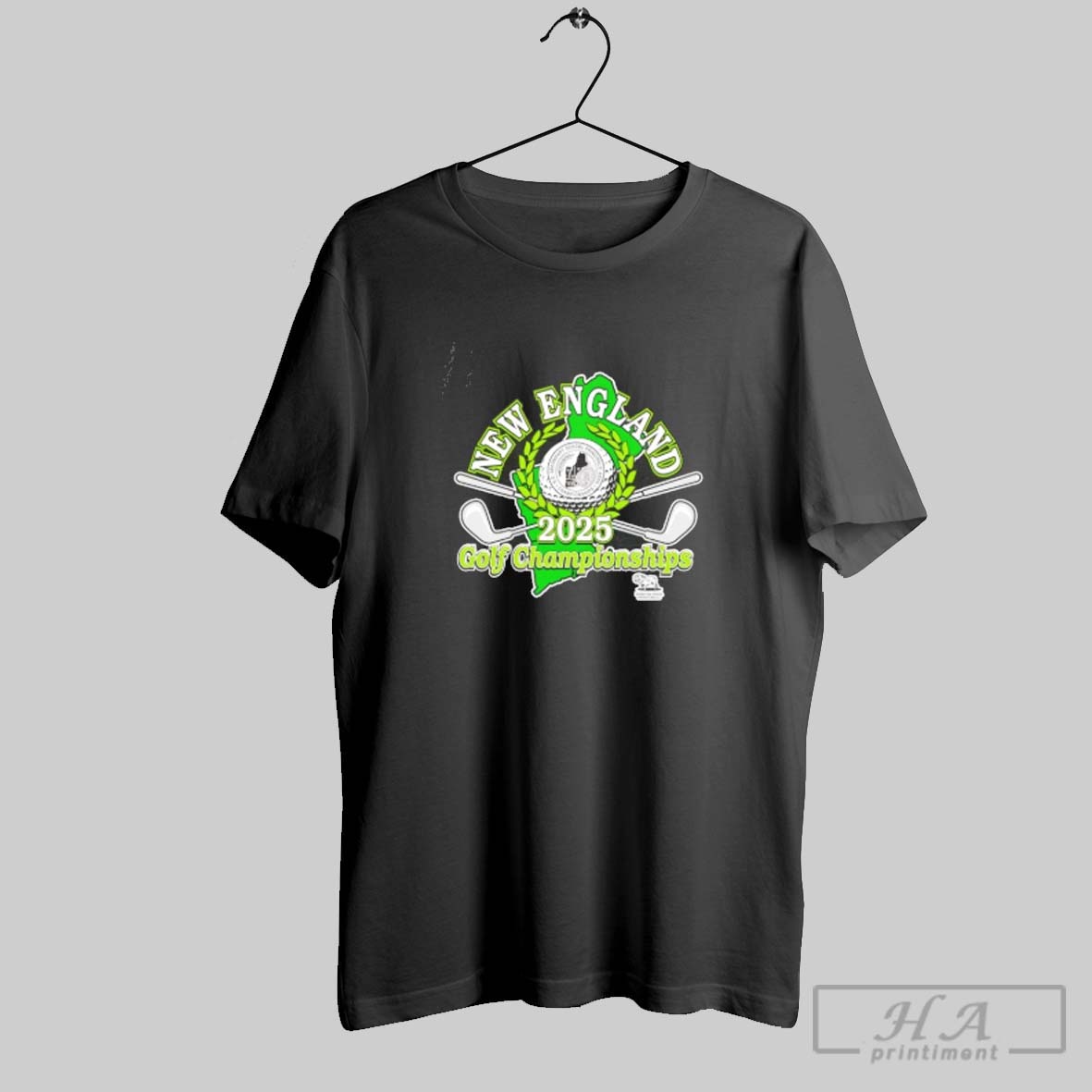 Official Necsspa New England Golf Championship 2025 Tee Shirt