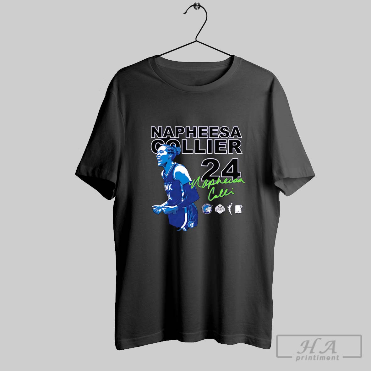 Official Napheesa Collier Minnesota Lynx Player Graphic Tee Shirt
