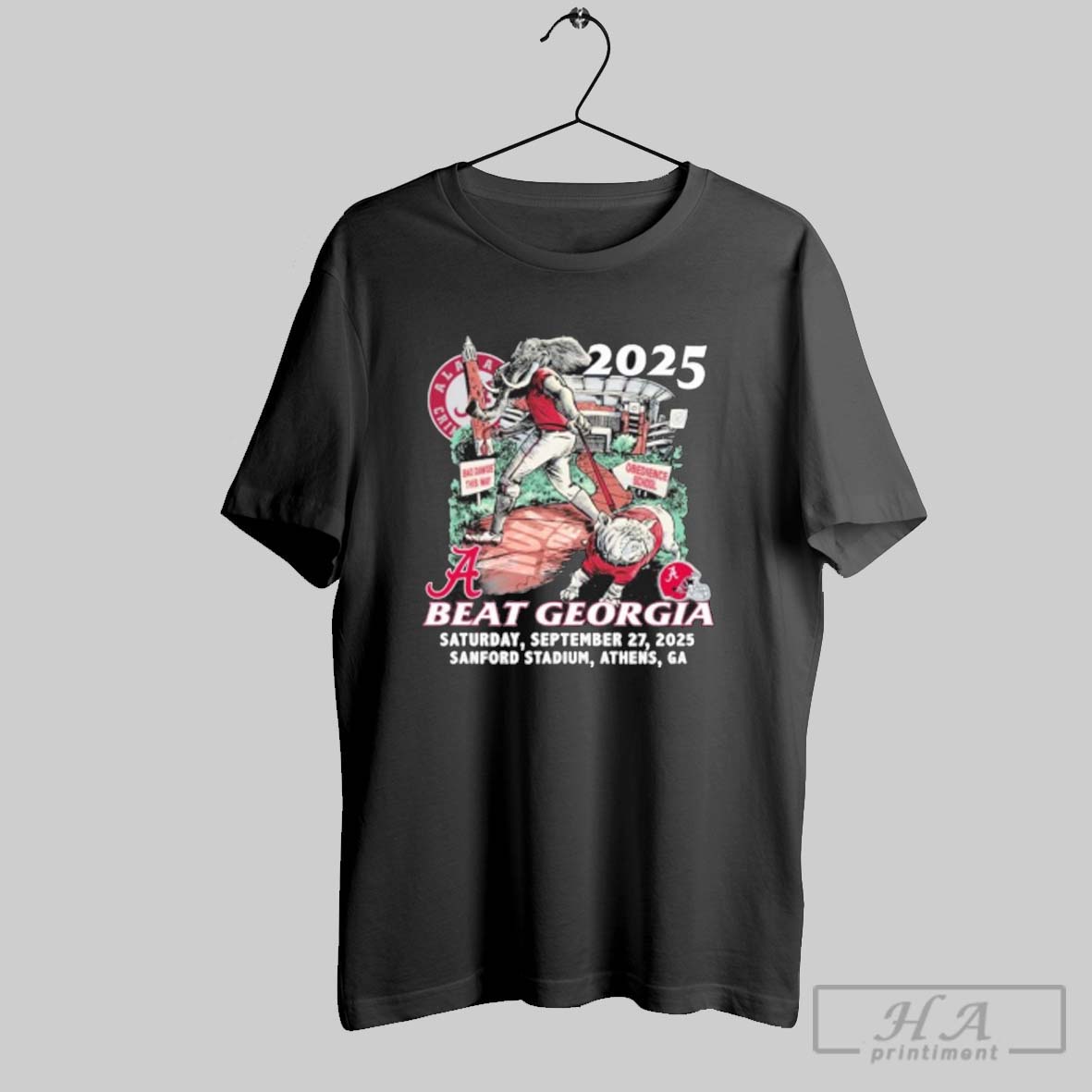 Official Official Alabama Crimson Tide Beat Georgia Bulldogs 2025 September 27 Shirt Tee T Shirt