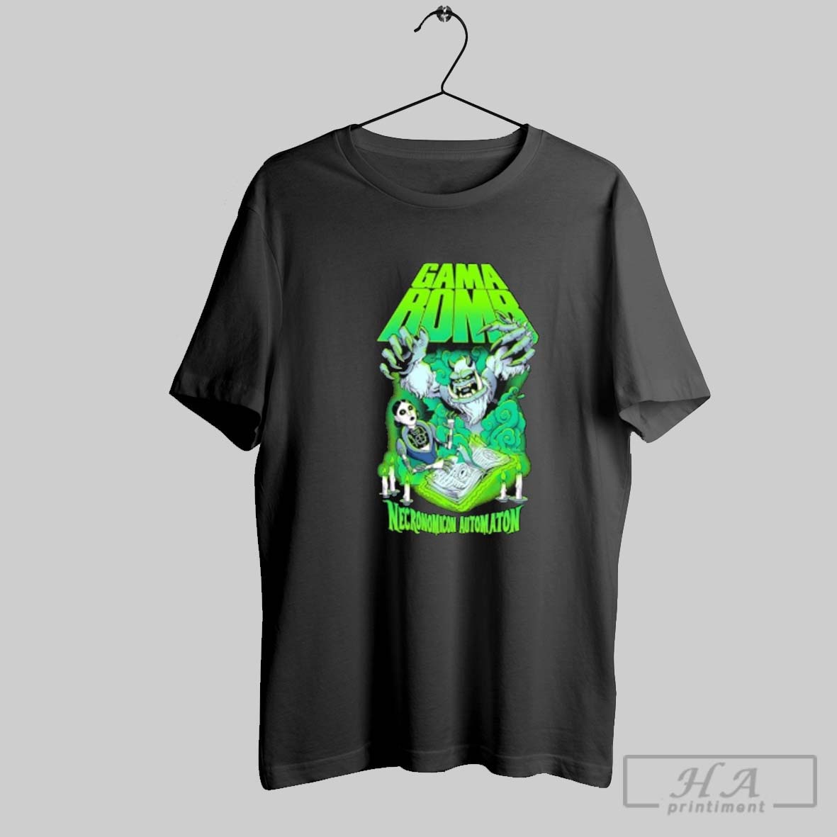 Official Official Gama Bomb Necronomicon Automaton Shirts Tee Shirt