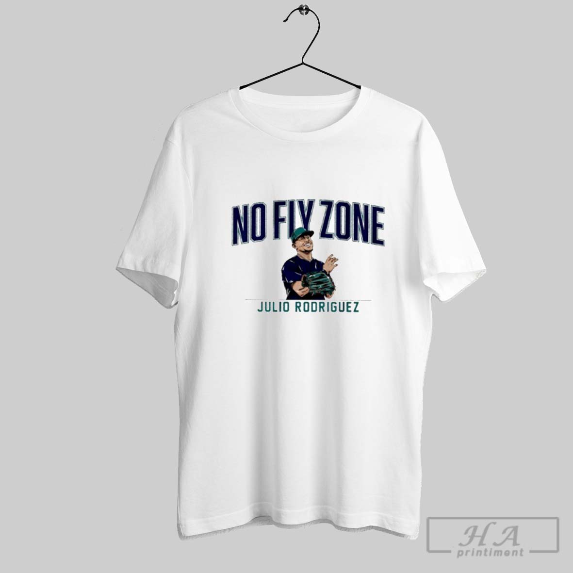 Official Official Julio Rodriguez Seattle Mariners No Fly Zone Tee Shirt