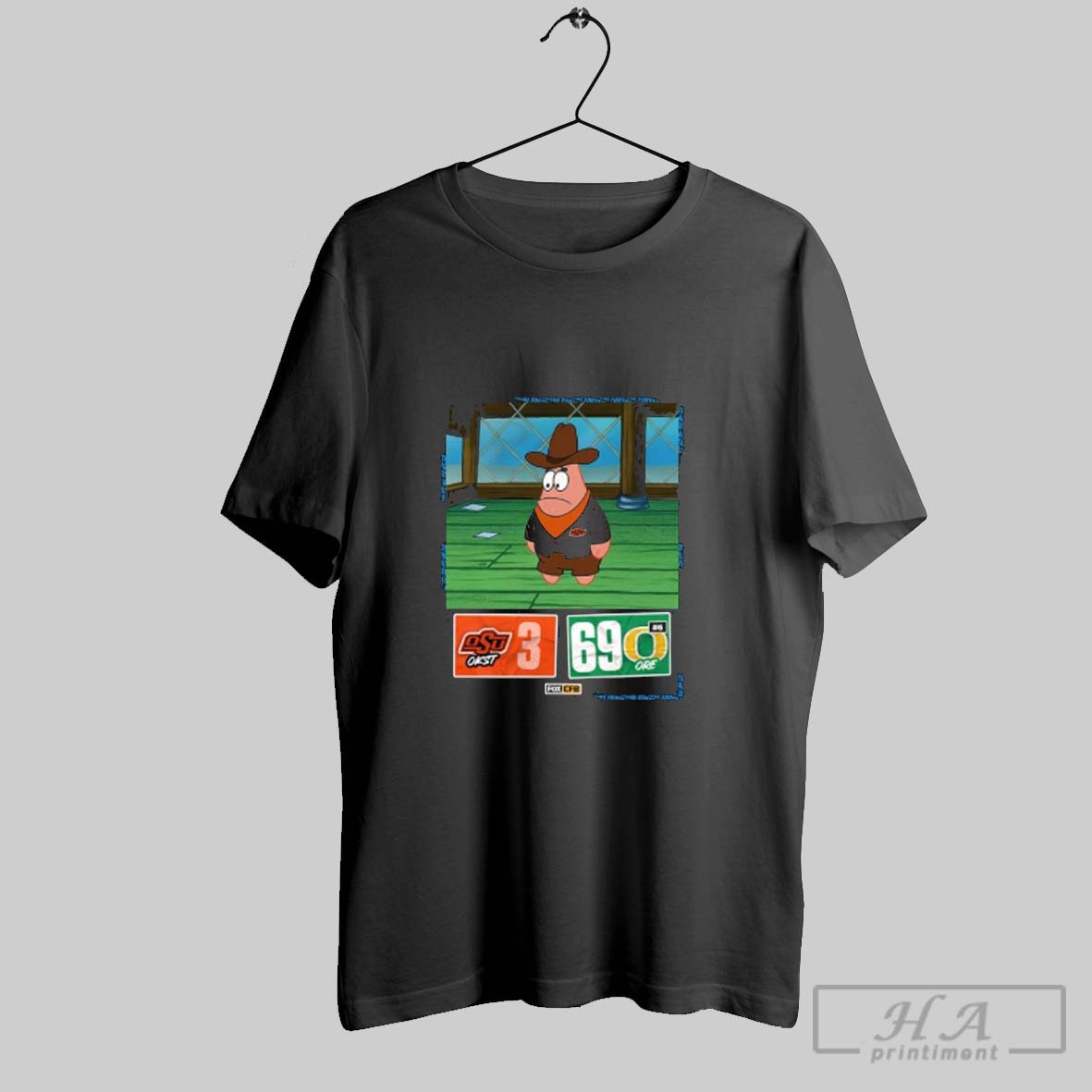 Official Official Oregon Ducks Win 69 3 Oklahoma State Cowboys Poster Shirt Tee Shirt