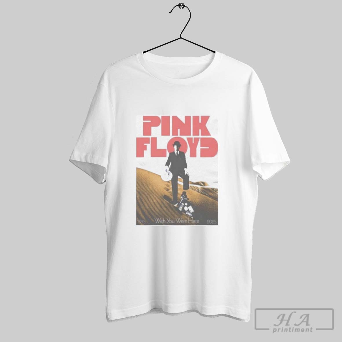 Official Official Pink Floyd Wish You Where Here 50 Invisible Man Shirt