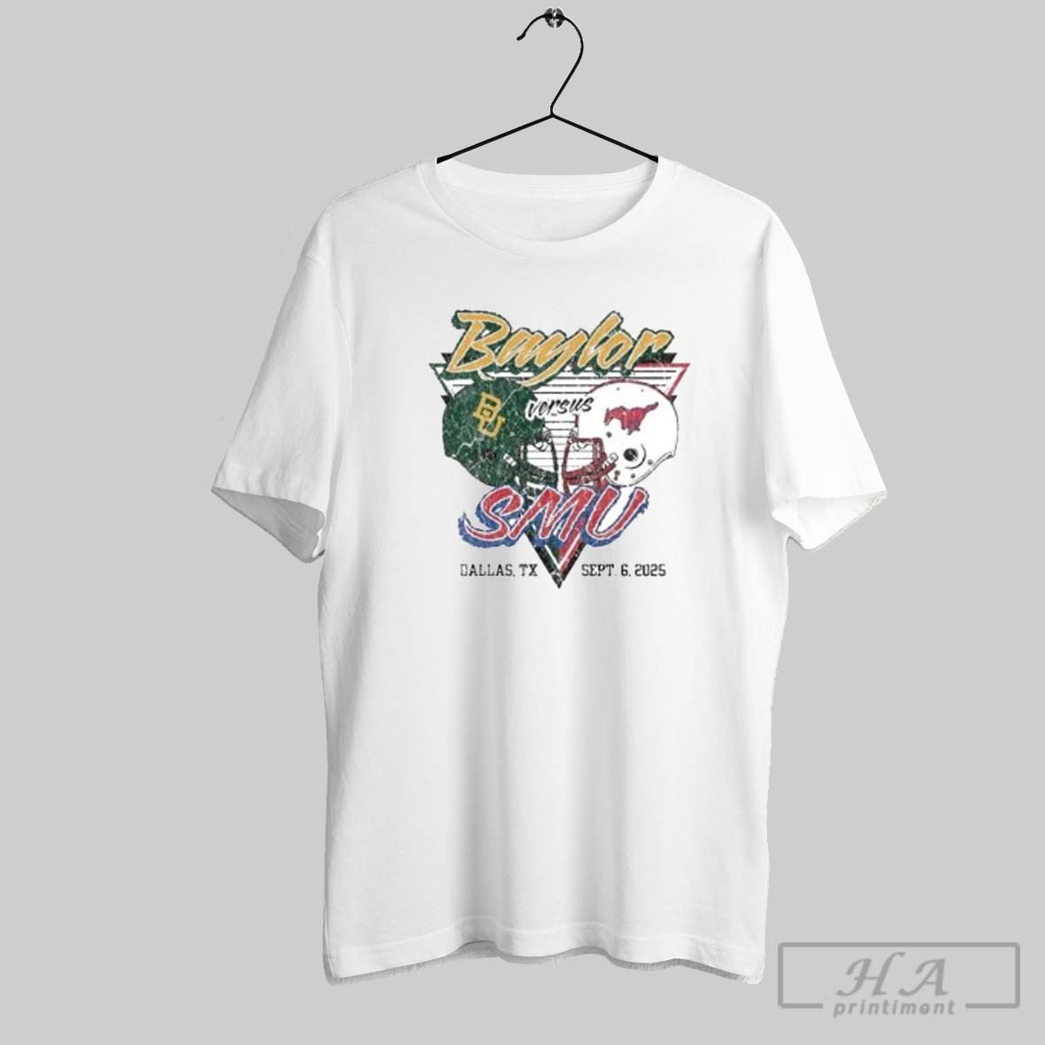 Official Official Smu Mustangs Vs Baylor Bears Dallas Tx Sept 6 2025 Ornament Tee Shirt