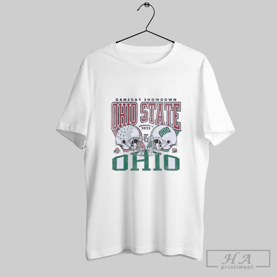 Official Ohio State Buckeyes Vs Ohio Bobcats 2025 Gameday Showdown Football T Shirt Shirt