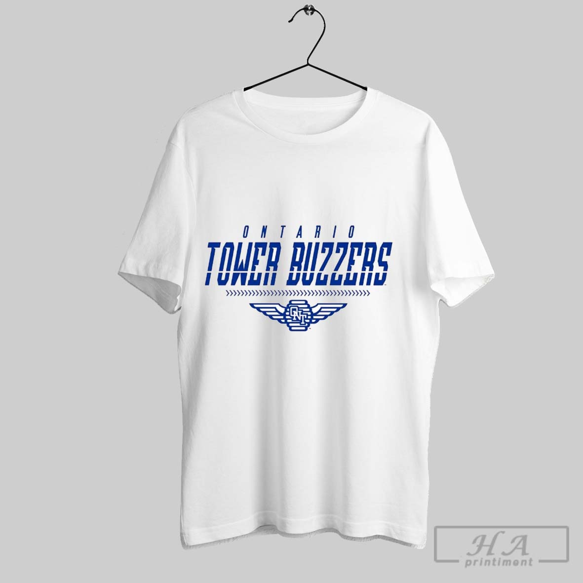 Official Ontario Tower Buzzers Wings Logo Shirt