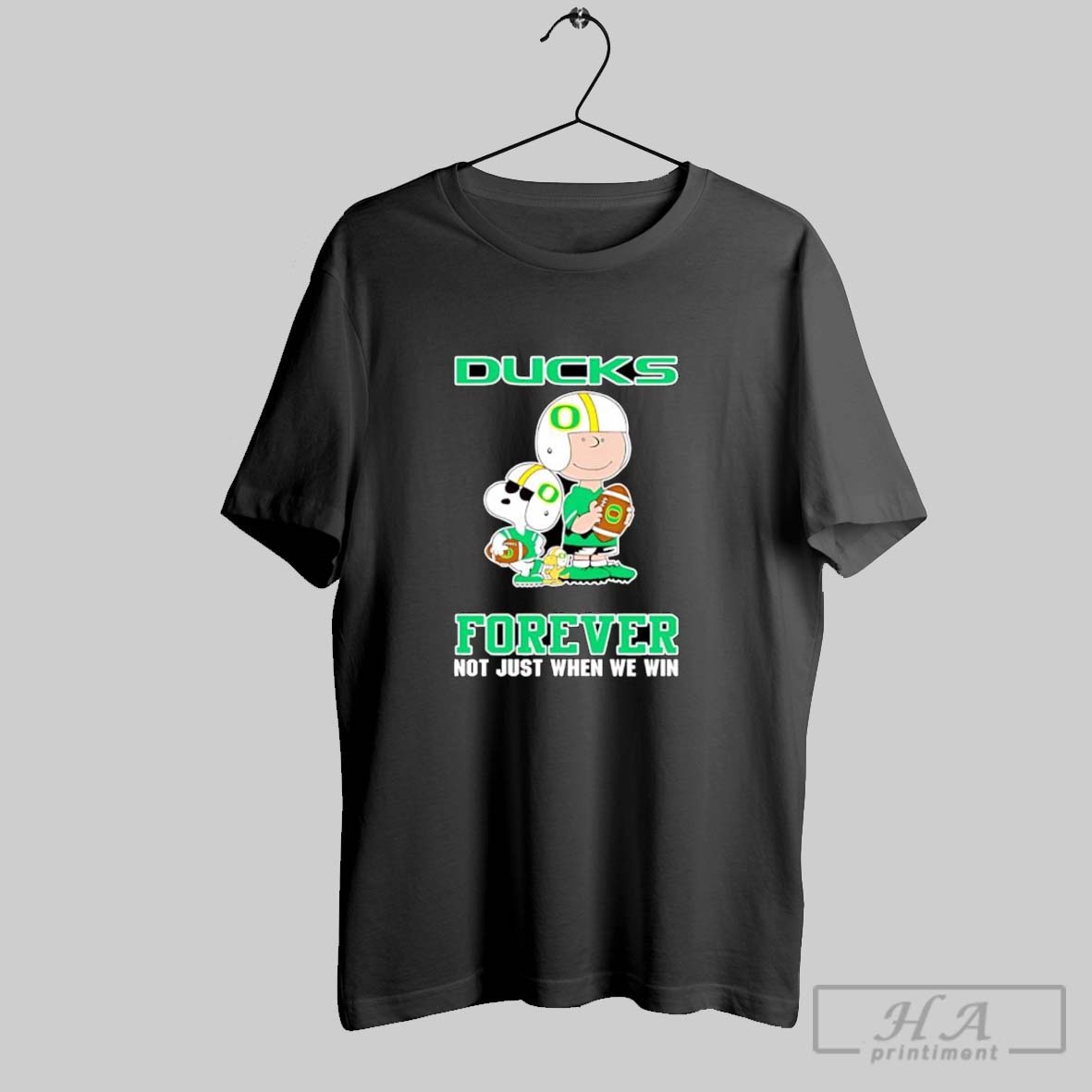 Official Oregon Ducks Charlie Brown Cartoon Forever Shirt