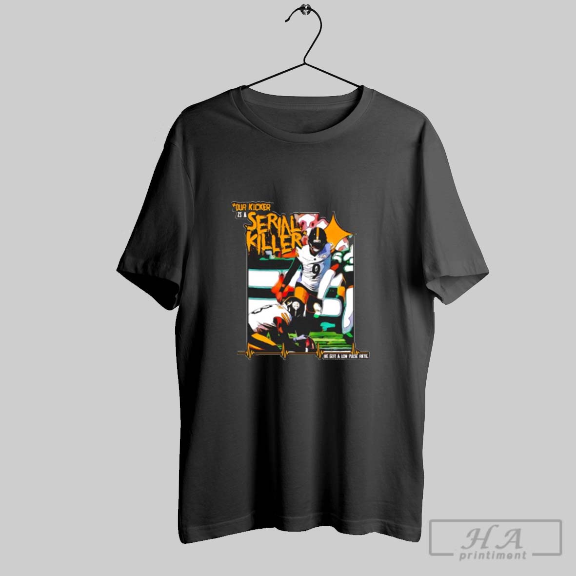 Official Our Kicker Is A Serial Killer Pittsburgh Steelers Shirt