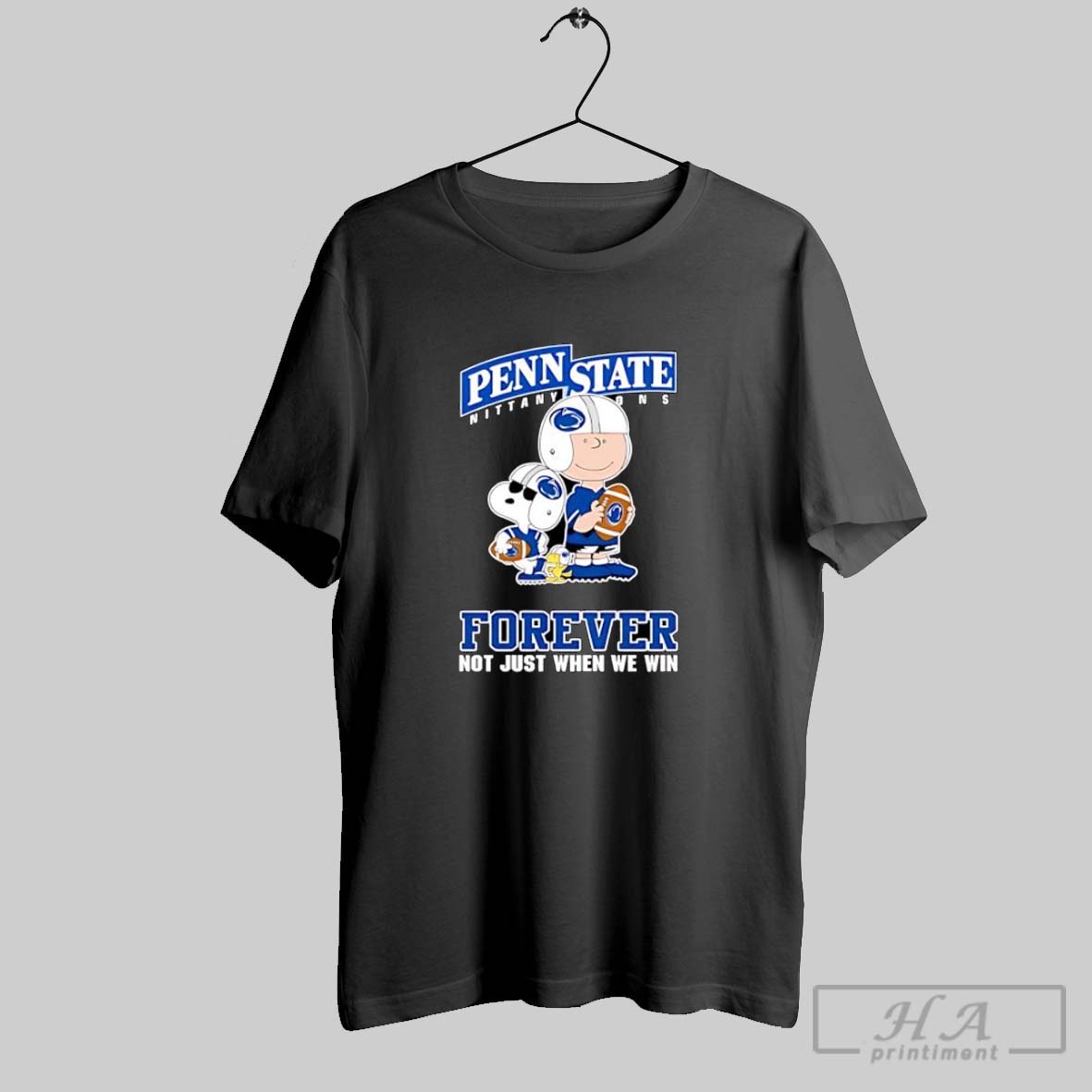Official Penn State Nittany Lions Charlie Brown Cartoon Forever Shirt