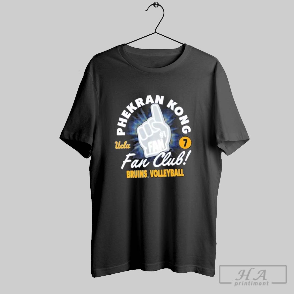 Official Phekran Kong Ucla Bruins Volleyball Fan Club Shirt