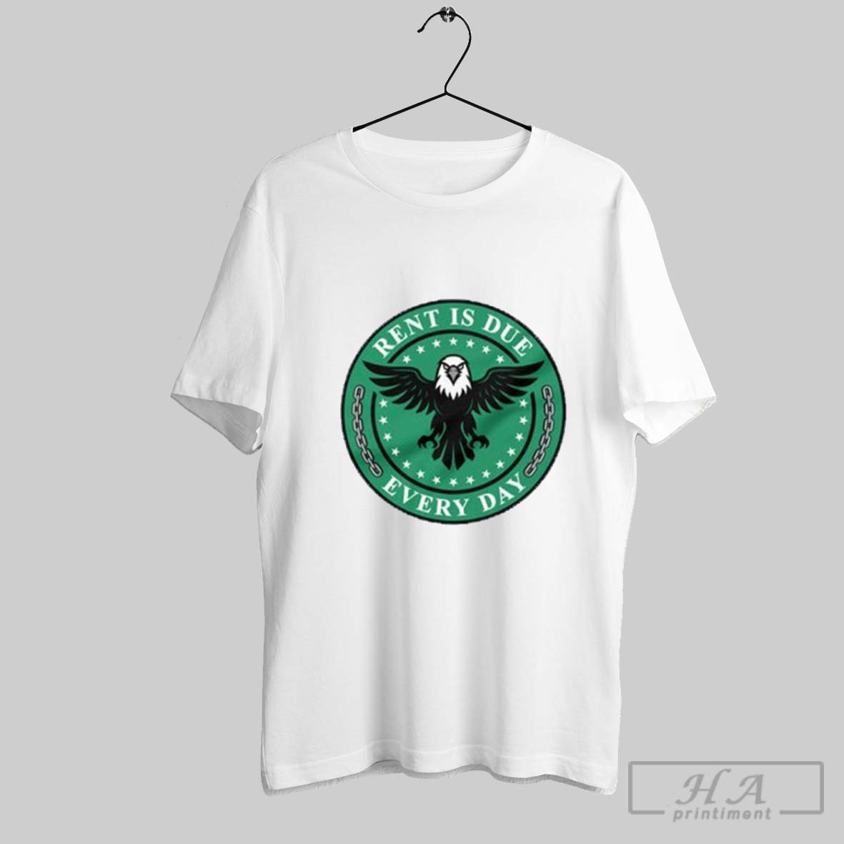 Official Philadelphia Eagles Rent Is Due Everyday Shirt