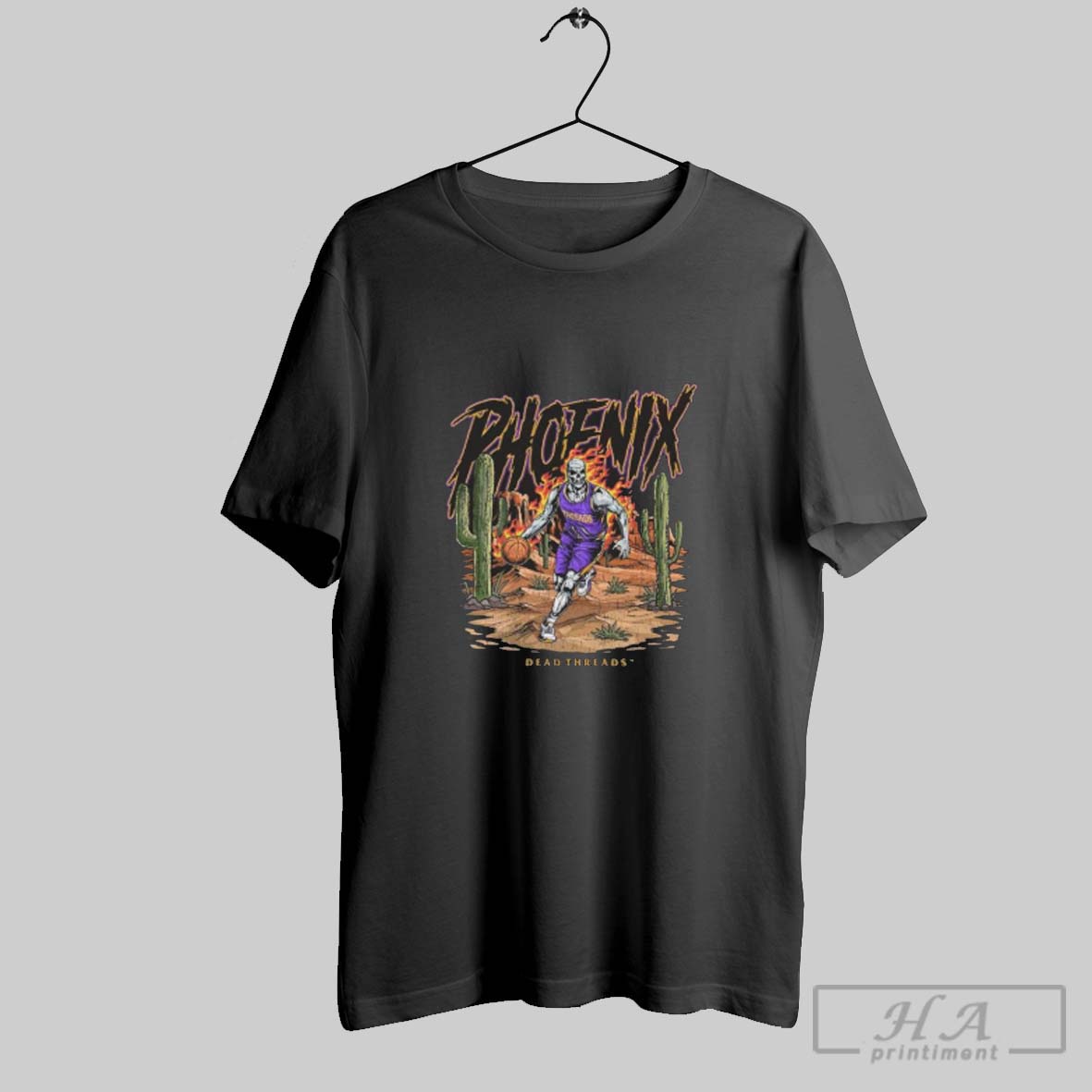 Official Phoenix Suns Basketball Dead Threads Shirt