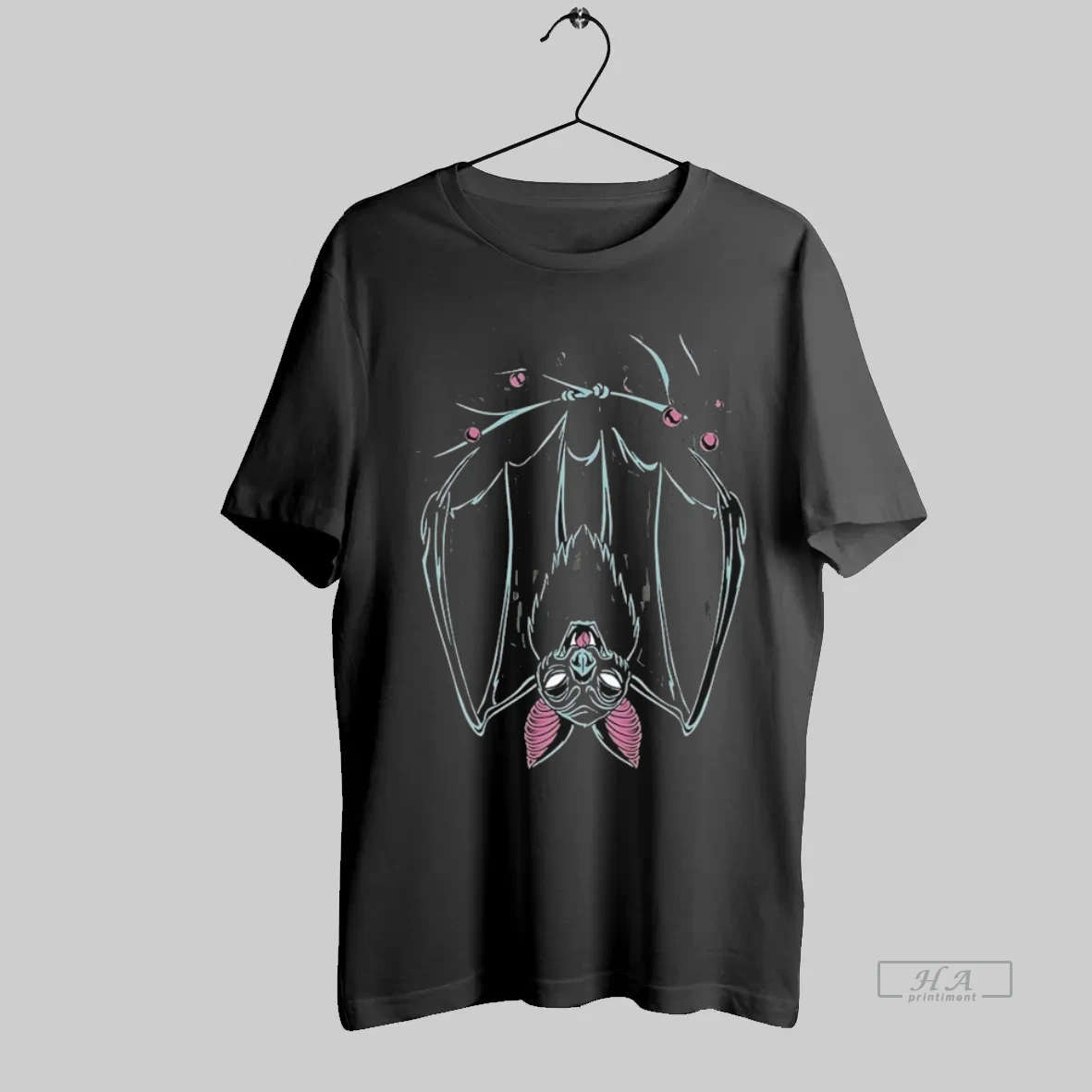 Official Pierce The Veil Halloween Gothic Bat T Shirt