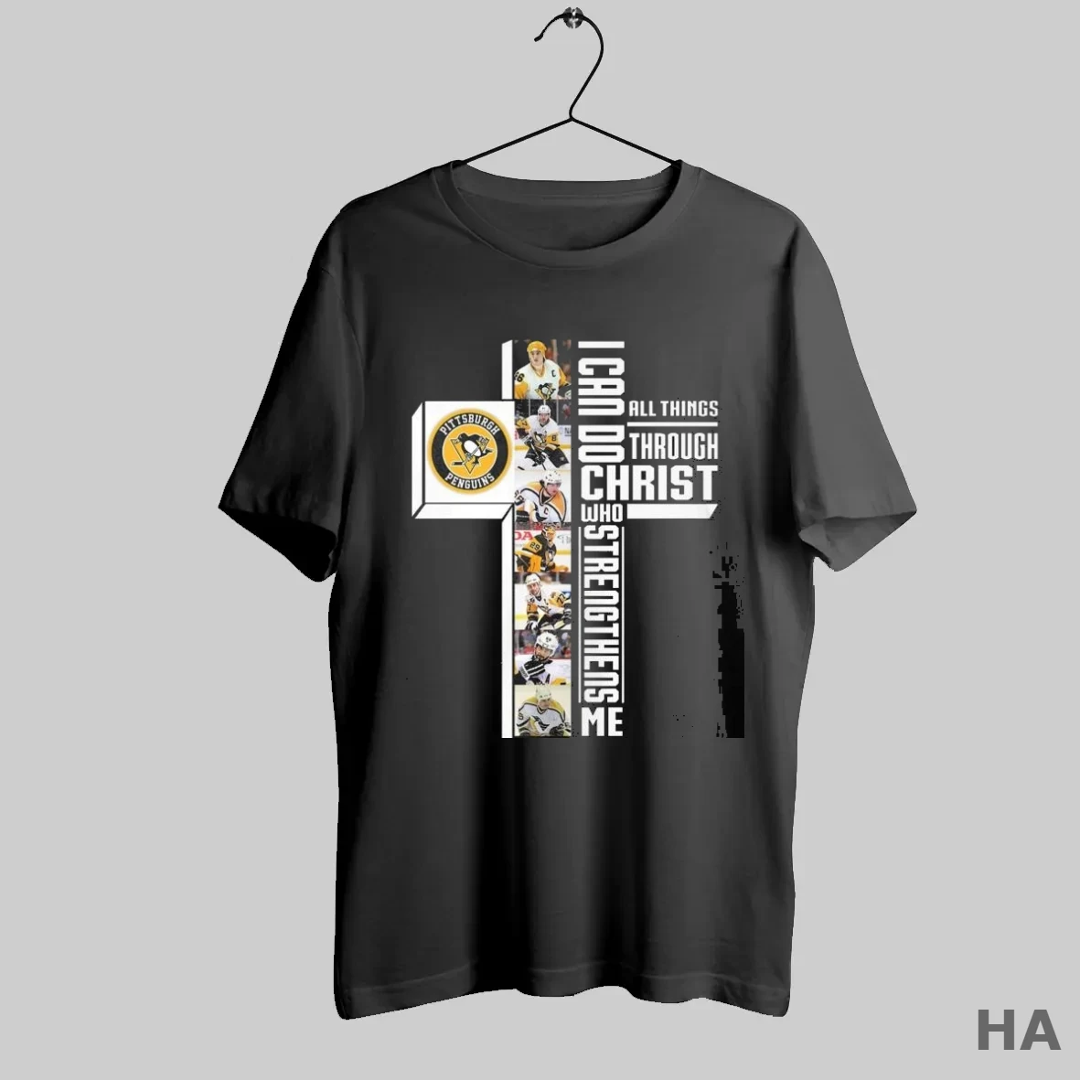Official Pittsburgh Penguins I Can Do All Things Through Christ Who Strengthens Me 2025 T Shirt