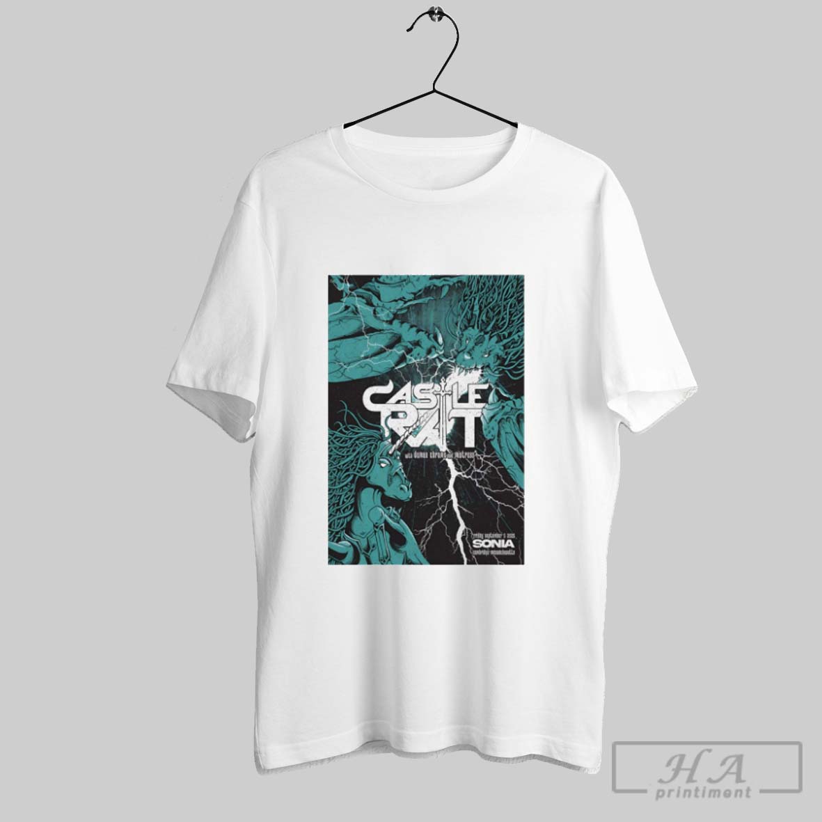 Official Poster Castle Rat In Cambridge Ma On Friday September 5 2025 Tee Shirt