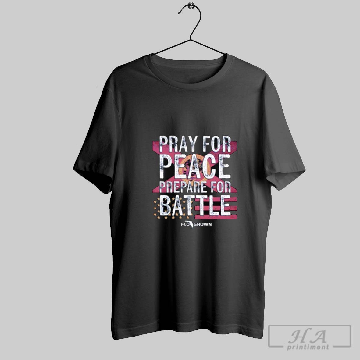 Official Pray For Peace Prepare For Battle Shirt