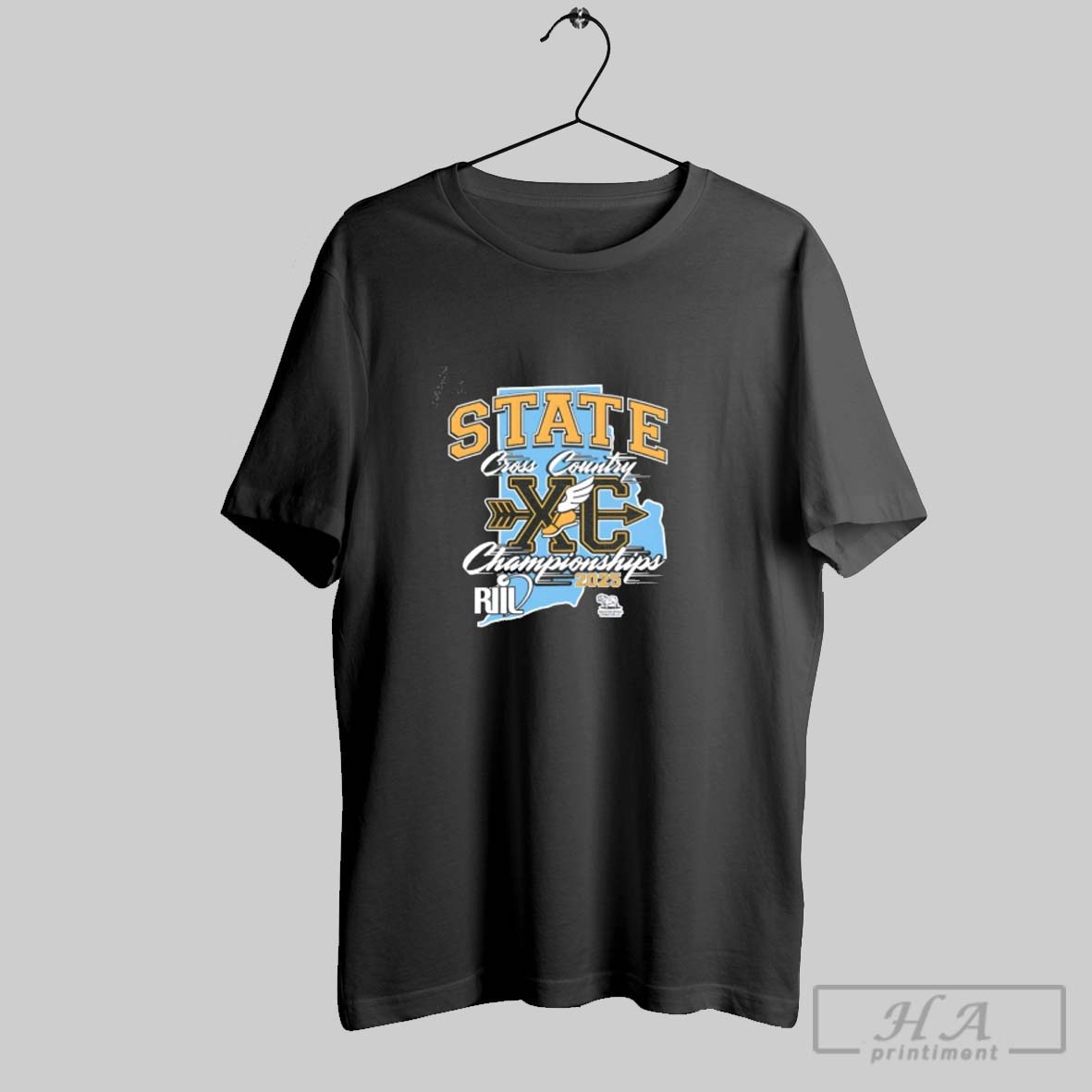 Official Riil Cross County State Championship 2025 Tee Shirt
