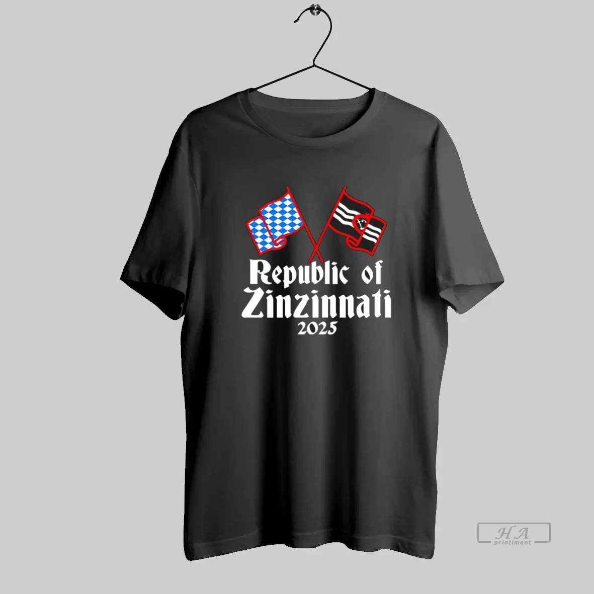 Official Republic Of Zinzinnati 2025 T Shirt