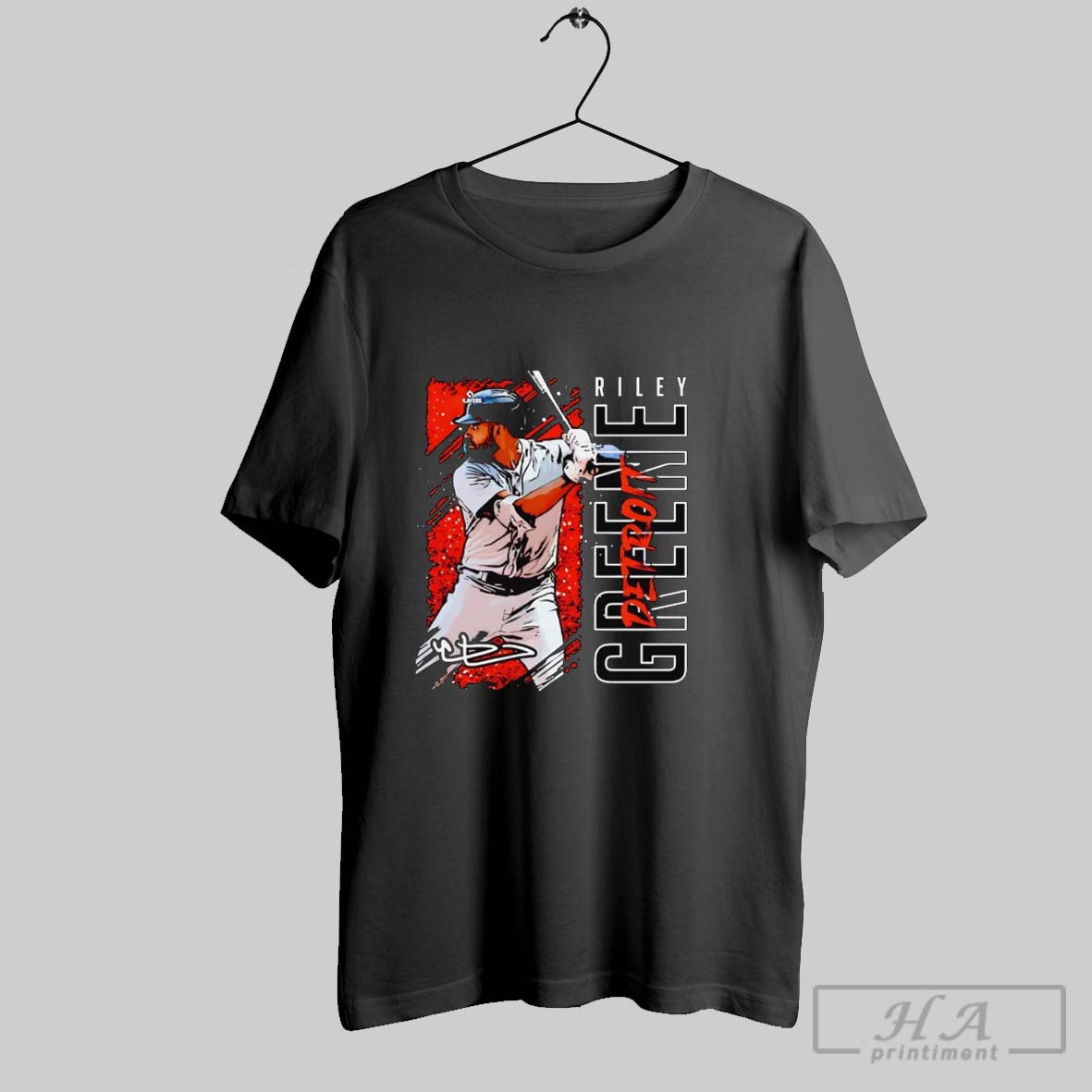 Official Riley Greene Detroit Swing Signature Shirt