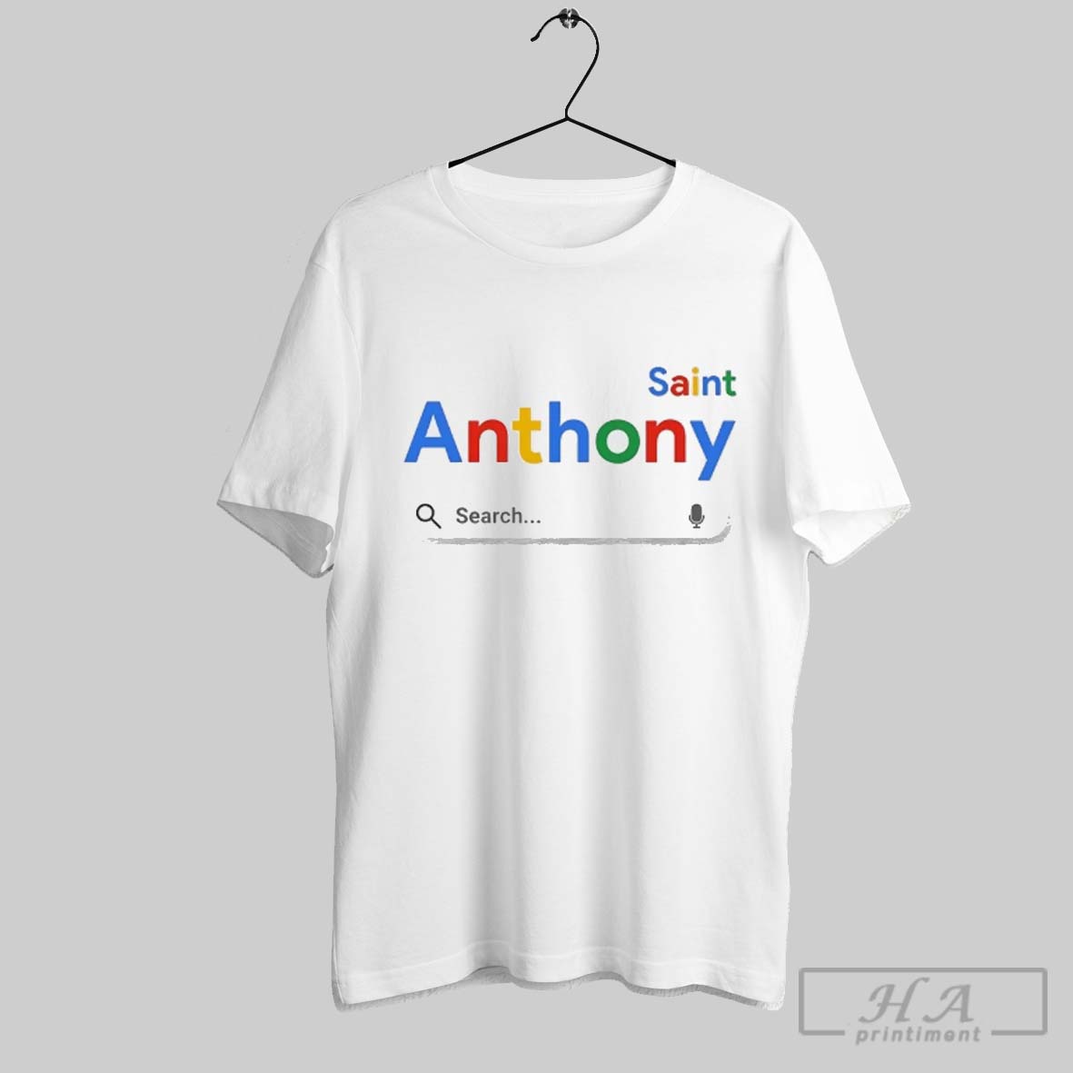 Official Saint Anthony Google Search Bar Shirt