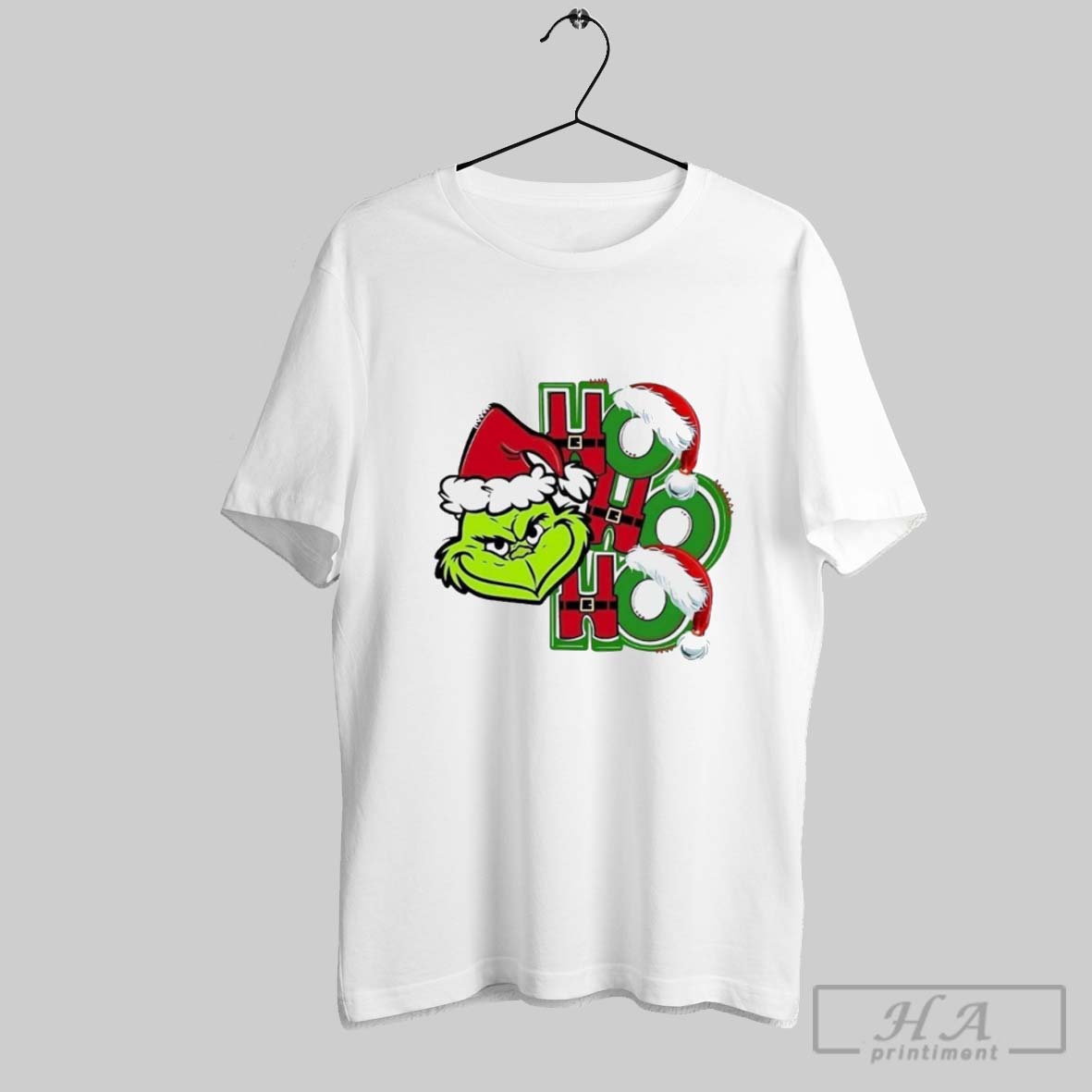 Official Santa Grinch Ho Ho Ho Christmas Shirt