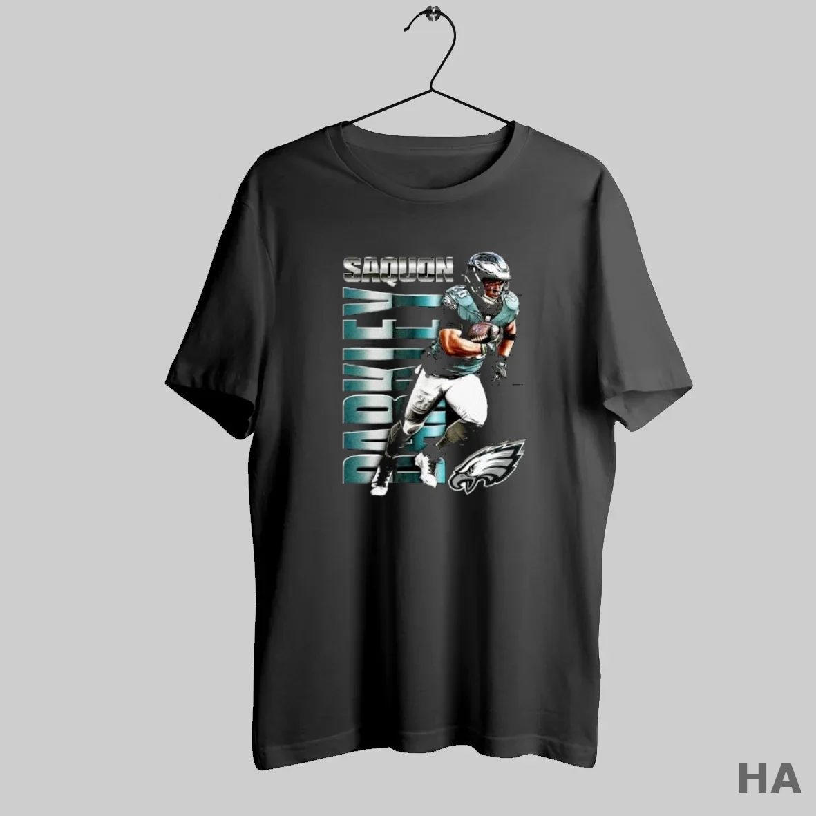 Official Saquon Barkley Philadelphia Eagles Celebration 2025 T Shirt
