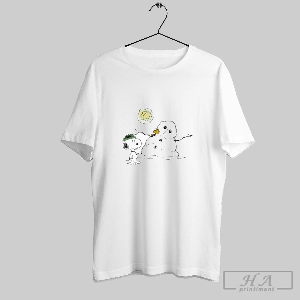 Official Snoopy And Woodstock Winter Snow Shirt