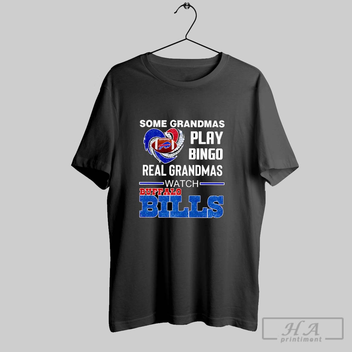 Official Some Grandmas Play Bingo Real Grandmas Watch Buffalo Bills Shirt