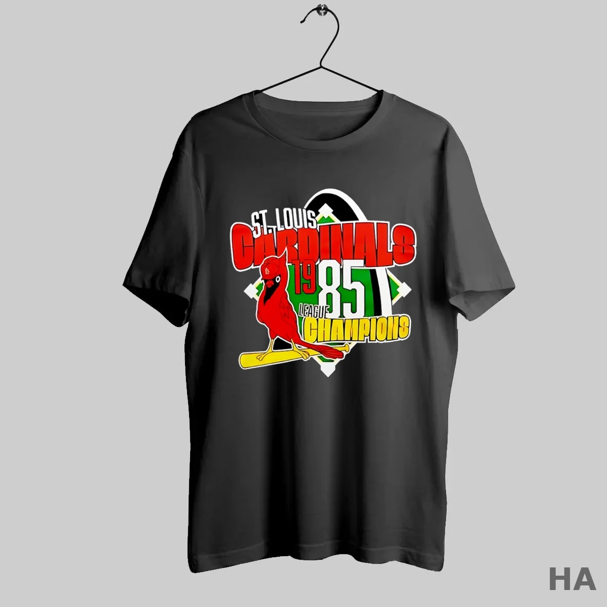 Official St Louis Cardinals League Champions 1985 Vintage T Shirt