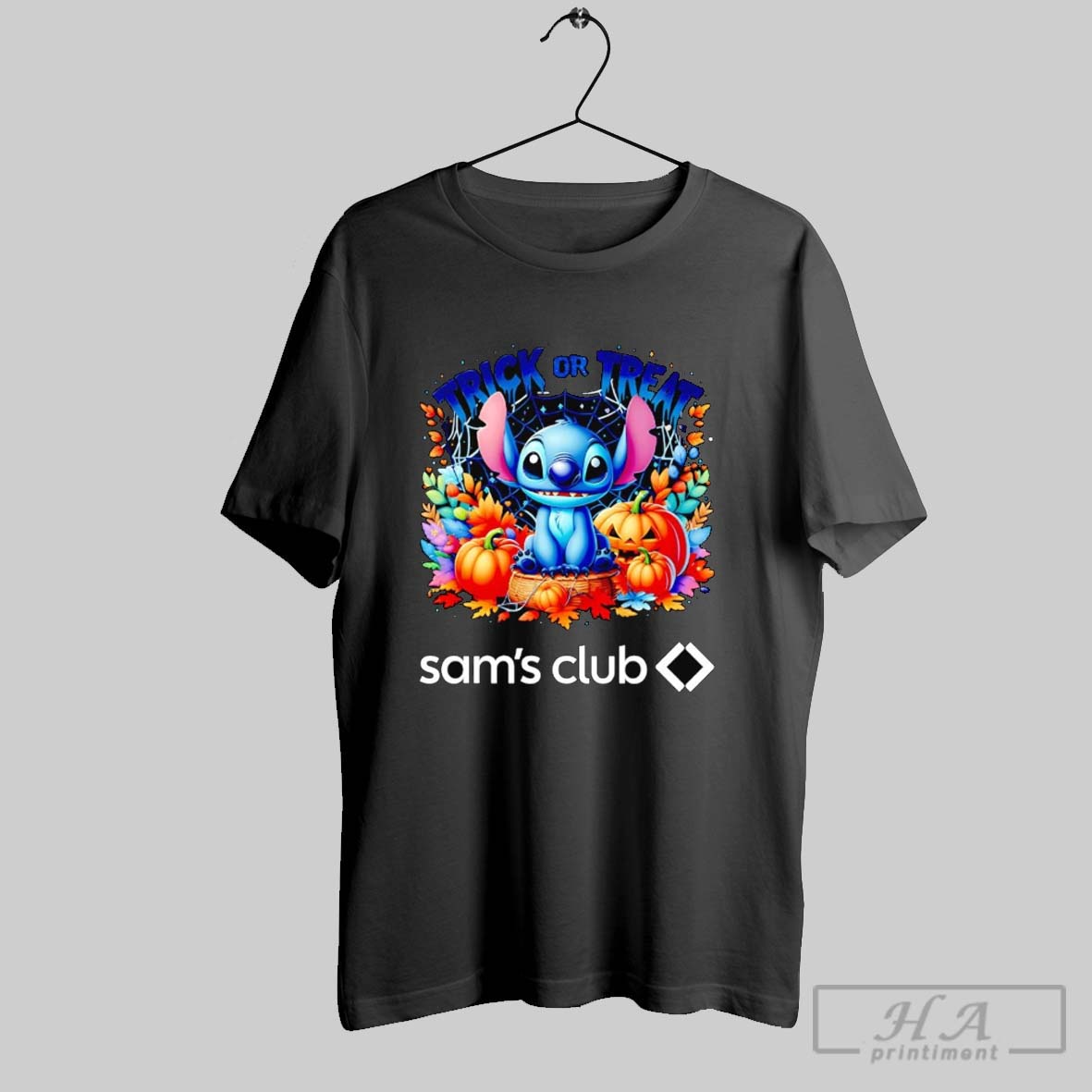 Official Stitch Trick Or Treat Sams Club Halloween Tee Shirt