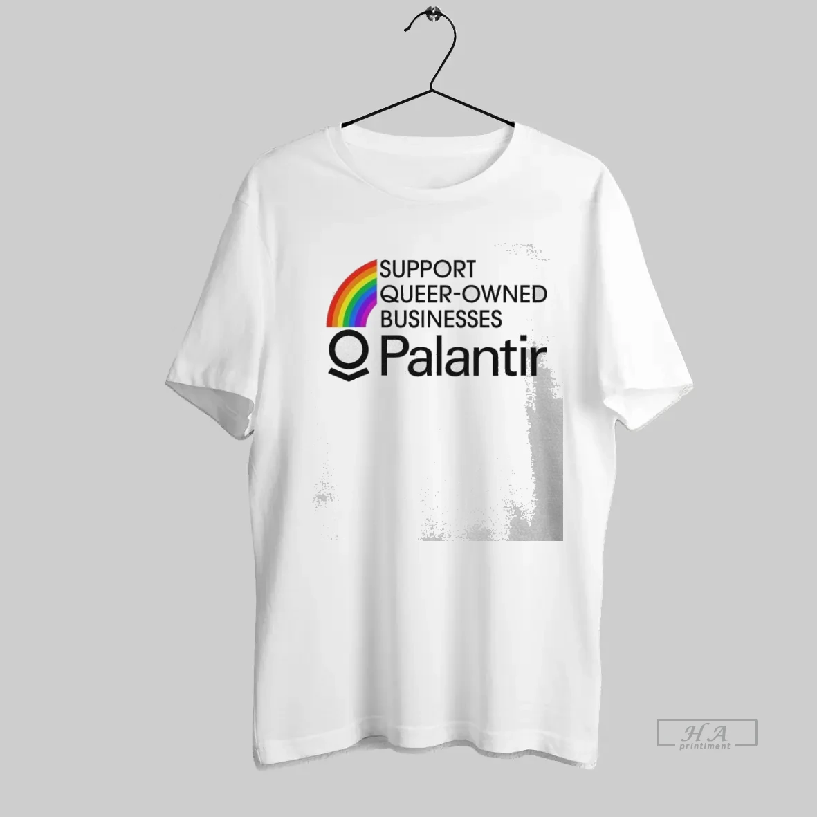 Official Support Queer Owned Businesses Palantir T Shirt