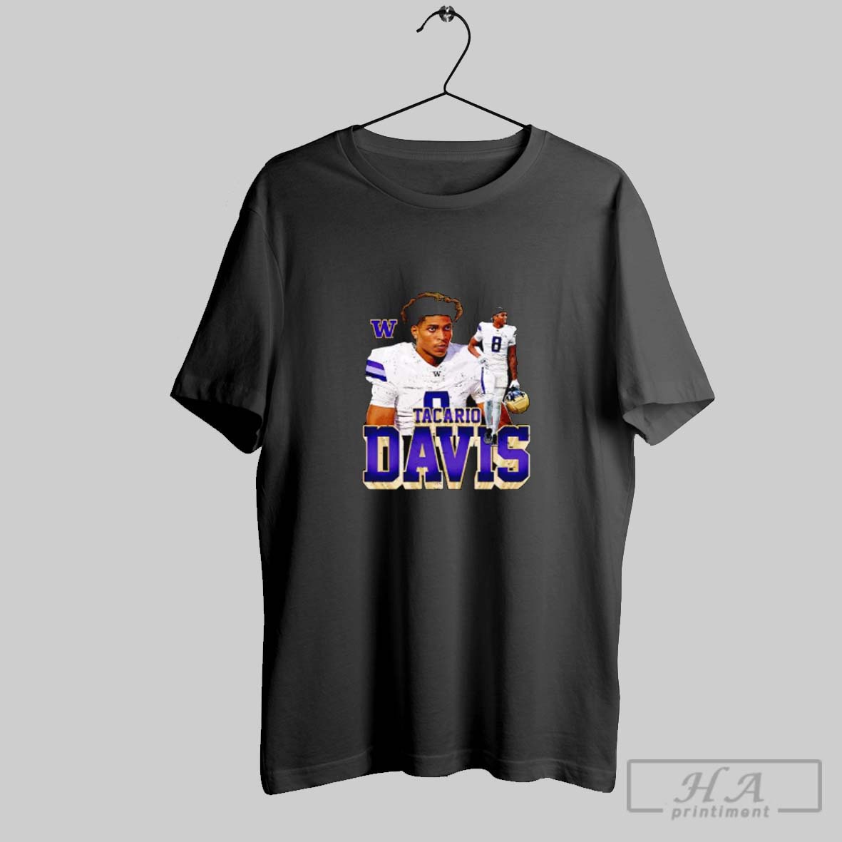 Official Tacario Davis Washington Huskies Graphic Shirt