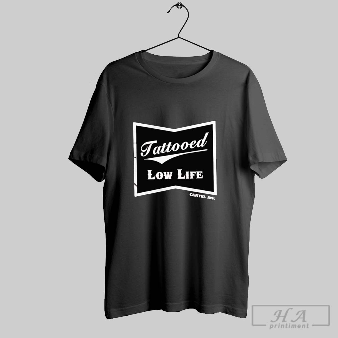 Official Tattooed Low Life Poster Tee Shirt