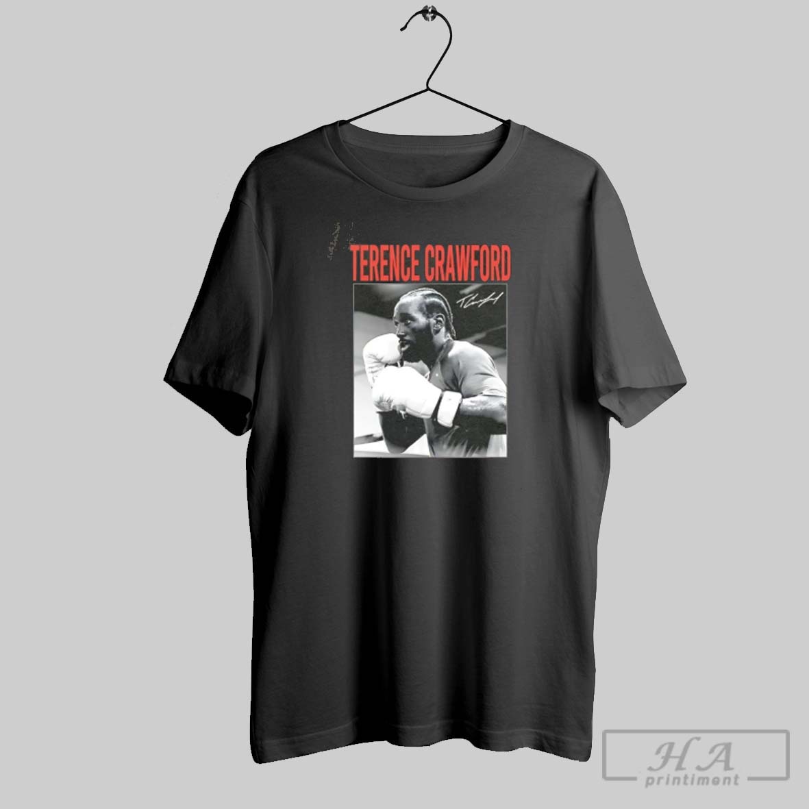Official Terence Crawford King Boxing Champion 2025 Signature Graphic Tee Shirt