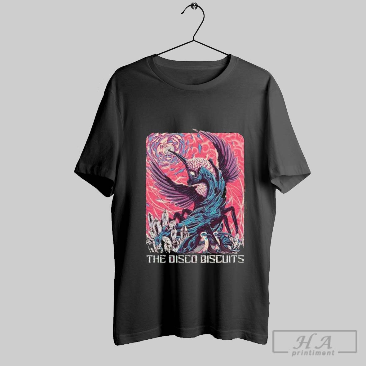 Official The Disco Biscuits At Mishawaka Amphitheatre In Bellvue Colorado On September 5 2025 Between The Trees Tee Shirt